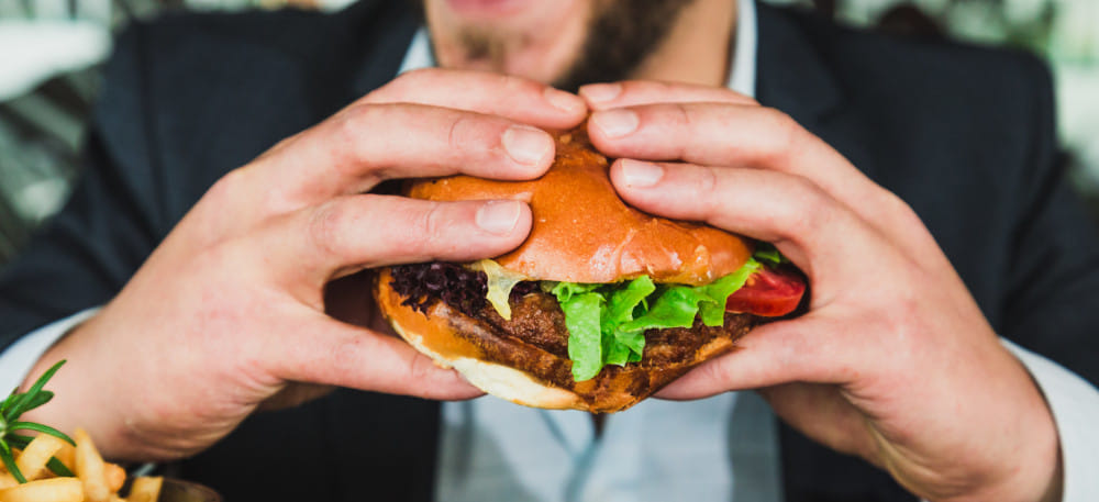 American cuisine in a food truck